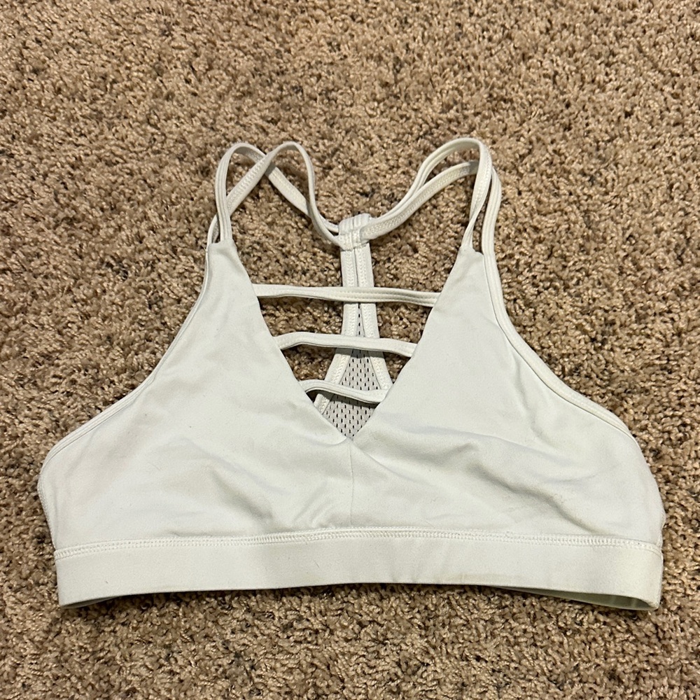 Women’s White Strappy Bralette - Zyia